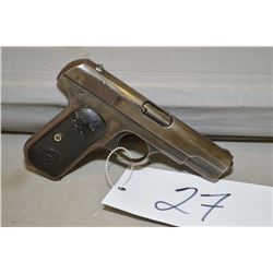 Colt Model 1903 Pocket Hammerless .32 Auto Cal 8 Shot Semi Auto Pistol w/ 102 mm bbl [ fading blue f