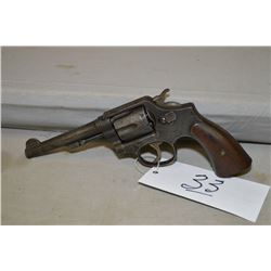 Smith & Wesson Model 38 Hand Ejector M & P .38 S & W Cal 6 Shot Revolver w/ 127 mm bbl [ fading patc