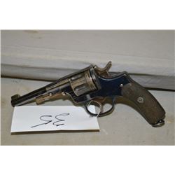 Nagant by Husqvarna Model 1887 7.5 MM Cal 6 Shot Revolver w/ 114 mm bbl [ good bright blue finish fa