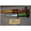 Image 1 : AK 47 Bayonet w/scabbard & frog [ appears unissued ]