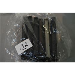 Bag Lot : Four Colt Marked 45 Auto Mags - plus one unmarked nickel plated 45 Auto Mag - one unmarked