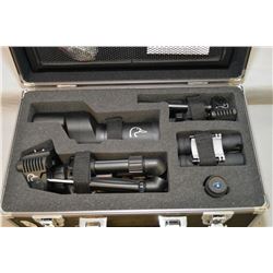 Ducks Unlimited Cased Spotting Scope w/ window mount & binoculers