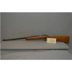 Anschutz Model Sporter .22 LR Cal Single Shot Bolt Action Rifle w/ 21 3/4" bbl [ blued finish, barre