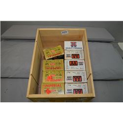 Wooden Box : Approx 5 Boxes Winchster & 4 Boxes Imperial .12 Ga Shotshells