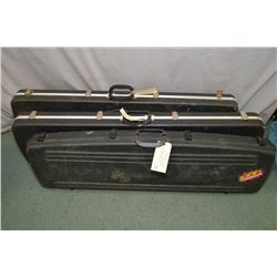 Lot of Three Black Luggage Style Rifle Cases