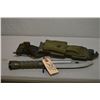 Image 1 : Buck Model 188 AR 15 Bayonet w/scabbard, hanger, etc.