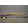 Image 1 : U.S. N. Marked MK 1 Machete w/ USN Mk 1 web scabbard [ w/ approx 26" blade ]