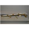 Image 1 : Military Mine Prob w/ wooden grips painted NR w/ web carrier