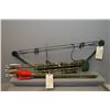 Image 1 : Lot of Two Items : Martin Compound Bow Right Hd in green & camo tones - Specs unknown as painted ove