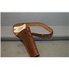 Image 1 : Dan Zimmer Mountain View Custom Leather Large Holster w/shoulder strap [ basket weave design ]