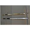 Image 1 : Lot : Two Reproduction Medieval Style Long Swords no scabbards