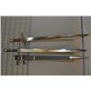 Image 1 : Two Medeival Style Long Swords [ Macleod - Knight Style ]