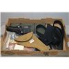 Image 1 : Large Tray Lot : Two Browning soft pistol cases - new Phoenix lined Sportsman holster fits 6" Ruger 