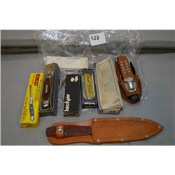 Bag Lot : Folding Pocket Knife "Comb Knife"[ new in box ] - Camper Folding Pocket Knife [ w/orig box