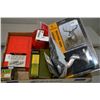 Image 1 : Tray Lot : PAST Handgun Shooting Gloves [ one pr new in orig bag ] - HKS Speed Loader .38/ 357 Mag f