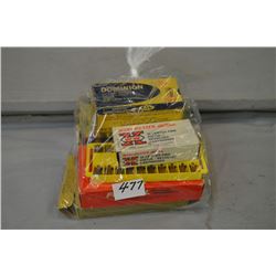 Bag Lot : 1 Box Win .38 Auto Ammo - 1 Box Dom .38 S & W Ammo - 1 Box .32 -20 Imperial ammo - 1 Box .