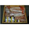 Image 1 : Green Wood Military Ammo Box : 12 Bags .270 Bullets - 2 Boxes .270 Bullets - 4 Boxes .243 Bullets - 