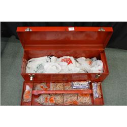 Red Tool Box : various caliber bullets