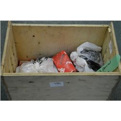 Small Wood Box : Approx. 20 Full Boxes [ various caliber bullets, etc. ]