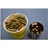 Image 1 : Lot : Can & Bucket : With Approx 200 Various Caliber Rifle Cartridges
