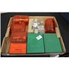 Image 1 : Tray Lot : RCBS .358 Win 2 Die Set - RCBS 7.5 x 54 French Mas 2 Die Set - Lee 6.5 Jap 2 Die Set - Le