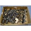 Image 1 : Tray Lot : Asstd Zipper Clips - 2 Muzzle Caps for M1 Garand, etc.