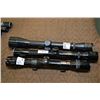 Image 1 : Lot of Three Scopes: Tasco 4 x 40 - Valor 4 x 32 - Bushnell Scope Chief 1V 4X Rings