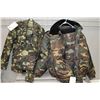 Image 1 : Lot of Two Items : Camo Winter Coat w/pants - camo jacket & pants