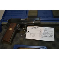 Colt Model Combat Commander Mark IV Series 80 .38 Super Auto Cal 9 Shot Semi Auto Pistol w/ 108 mm b