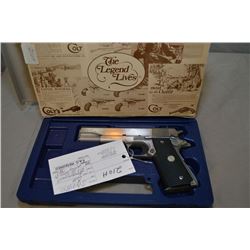 Colt Model Government Model Mark IV Series 80 .38 Super Auto Cal 7 Shot Semi Auto Pistol w/ 127 mm b