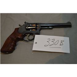 Smith & Wesson Model 17 .22 LR Cal 6 Shot Revolver w/ 152 mm bbl [ blued finish, barrel sights, slig