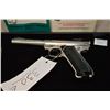 Image 2 : Ruger Model Mark II Target .22 LR Cal 10 Shot Semi Auto Pistol w/ 140 mm bbl [ stainless finish, blu