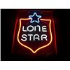 Image 1 : OLD-NEW STOCK! Lone Star Badge NEON Beer Sign, Unused, 16"x20", NO SHIPPING, Never Hung