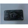 Image 1 : One Ounce .999 Fine Iron Bullion Bar