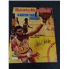 Image 1 : 8.5" X11" 1991 Upperdeck Limited Edition Sports Illustrated Cover with Jabbar