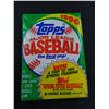 Image 1 : Six (6) Unopened Packs of 1990 Topps Baseball Cards, 16 Cards plus one stick of Bubble Gum