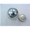 Image 1 : 99.995% Pure Zinc Bullion Ball, Actual Weight = .475 pound, 1.57" in diameter