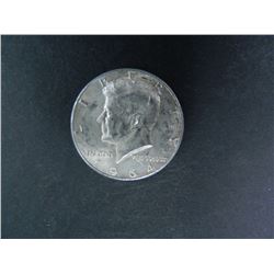 1964 Ninety Percent (90%) Silver Kennedy 1/2 Dollar, 1964