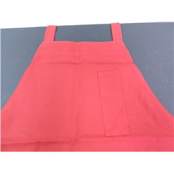 Red Commercial Apron