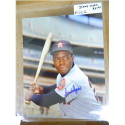 Jimmy Wynn Signed Astros 8"x10", Tri Star Authenticated #7570478