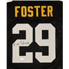 Image 1 : Barry Foster Signed Steelers Jersey #29, Jame Spence Authenticated