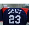 Image 1 : Dave Justice Signed Atlanta Braves Jersey, Authenticated by James Spence #W695443