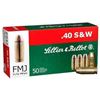 Image 1 : Sellier & Bellot Ammo, .40SW, 180 Grain, Full Metal Jacket Round Nose, Fifty (50) Per Box. S&B Ammo