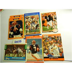 seventeen (17)   Boomer Esiason (Bengals, QB) Football Cards, All One Money