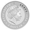 Image 1 : One Ounce .9999 Fine Silver Australian Kangaroo, One Ounce Fine Silver, 2016
