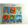 Image 1 : Six (6) 1969 Topps Football Cards, All One Money
