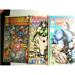 Three (3) Youngblood Strikefile, Image comics, All One Money: #5,6,7