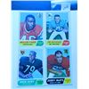 Image 1 : Four (4) 1968 Topps Football Cards incl. #187 Jim Katcavage, #119 Jerry Mays, #205 Dick Evey and