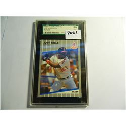1989 Fleer Update #U-25, Joey Belle Rookie. SGC graded 96 Mint