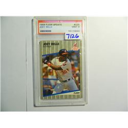 1989 FLEER UPDATE #U25 JOEY "ALBERT" BELLE ROOKIE CARD PSA MINT 9